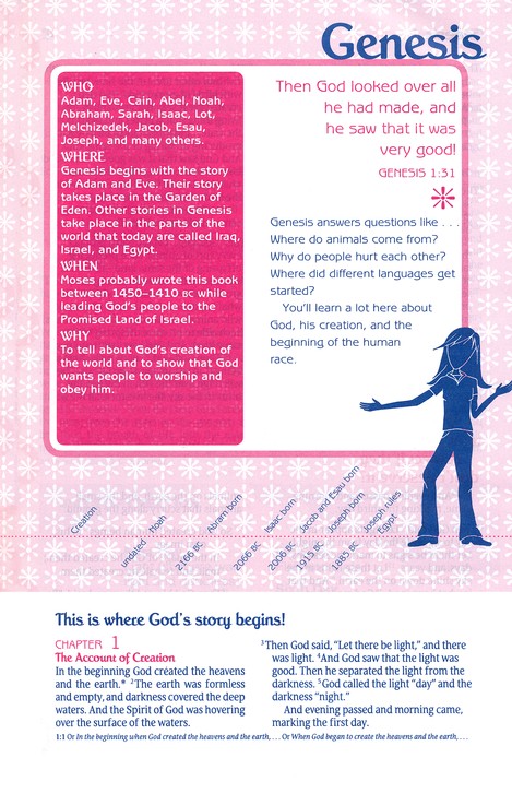 Girls Life Application Study Bible NLT image