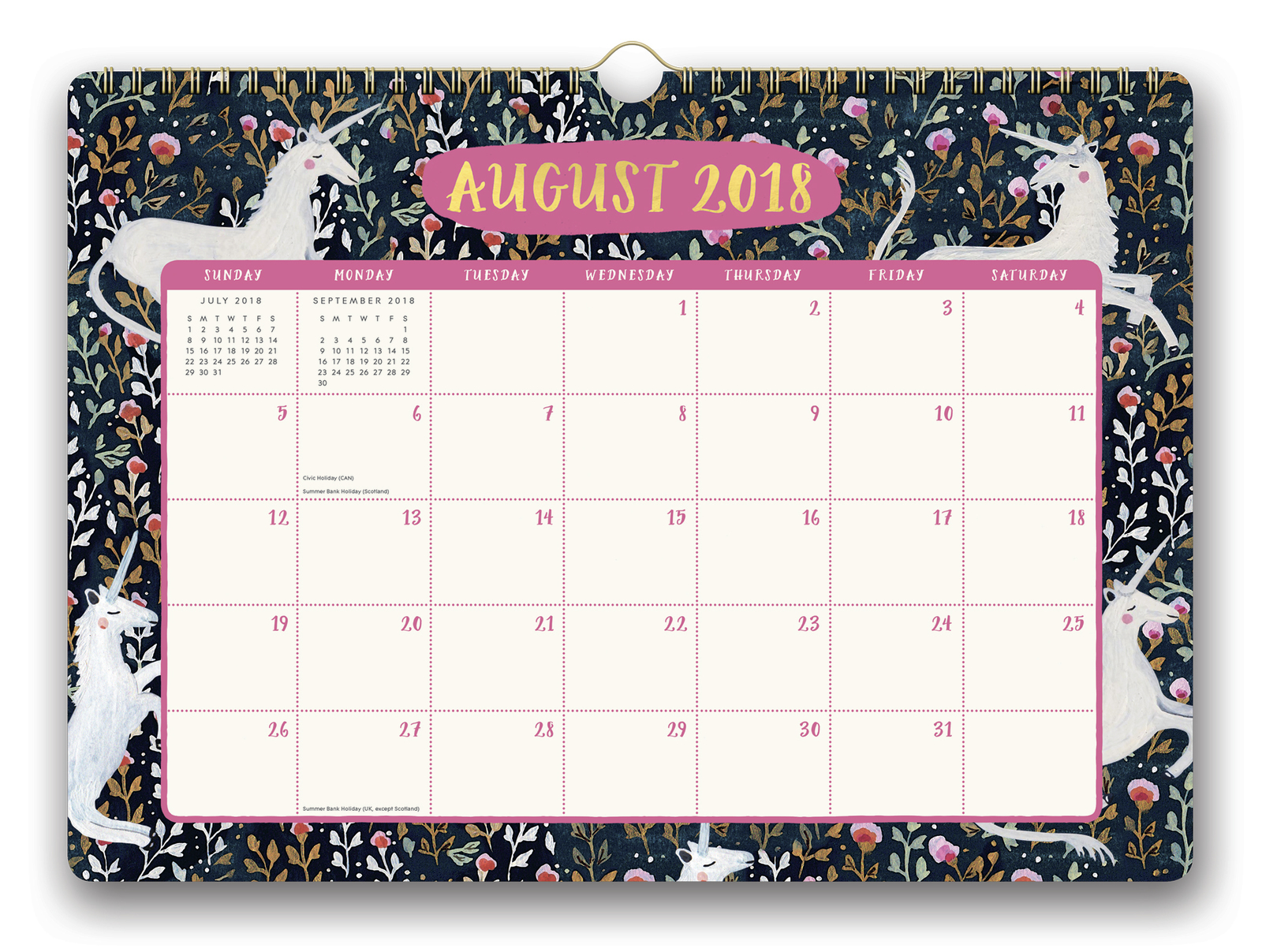 Sonia Cavallini: Stay Magical 2019 Wall Calendar