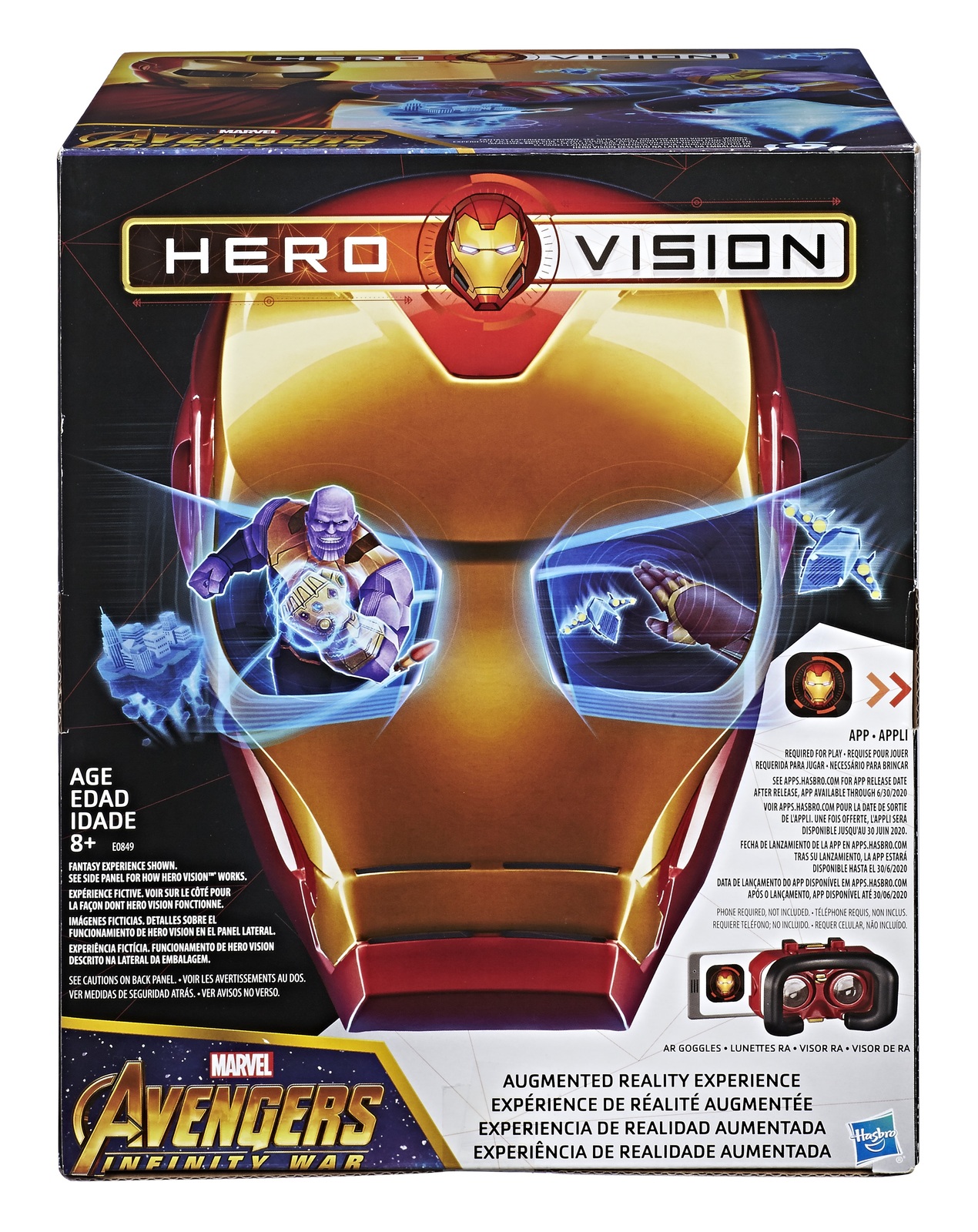 Avengers Infinity War: Hero Vision - Iron Man AR Mask image