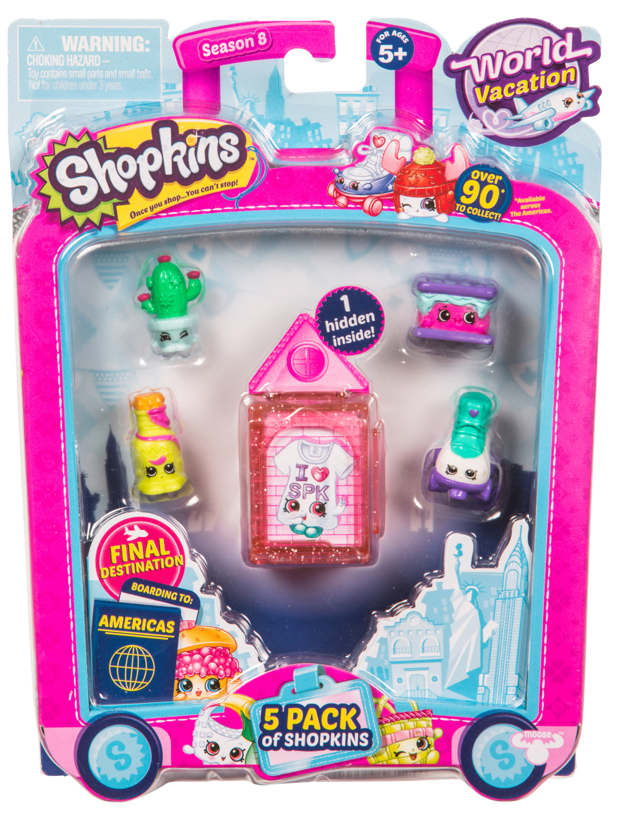Buy Shopkins World Vacation 5 Pack at Mighty Ape NZ
