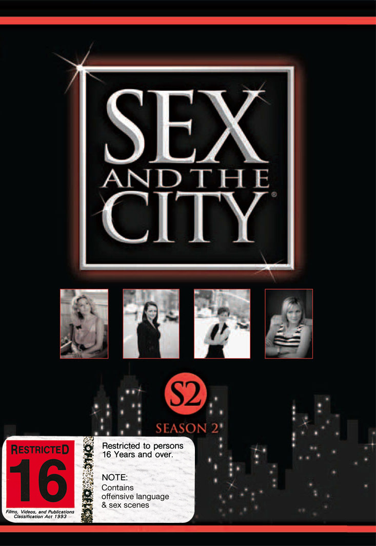 Sex And The City - Season 2 (3 Disc Set) on DVD image