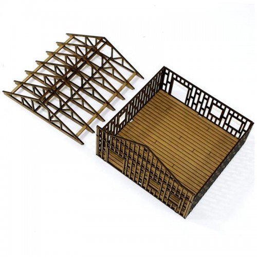 Dead Man's Hand - Bâtiment En Construction En Bois - Occasion Très Bon état