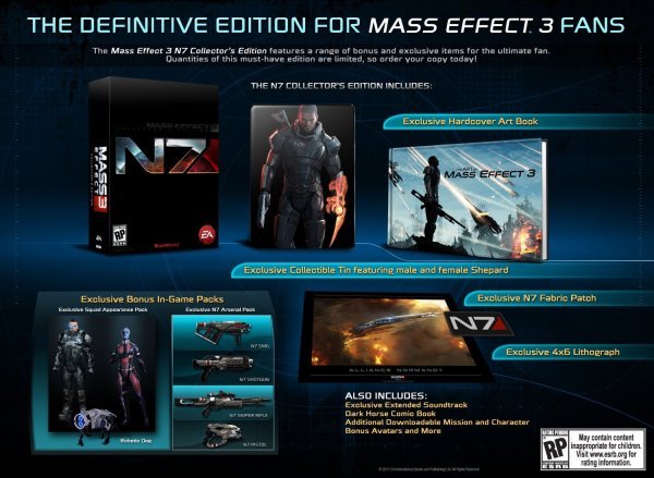 Mass Effect 3 Collector's Edition for PC image