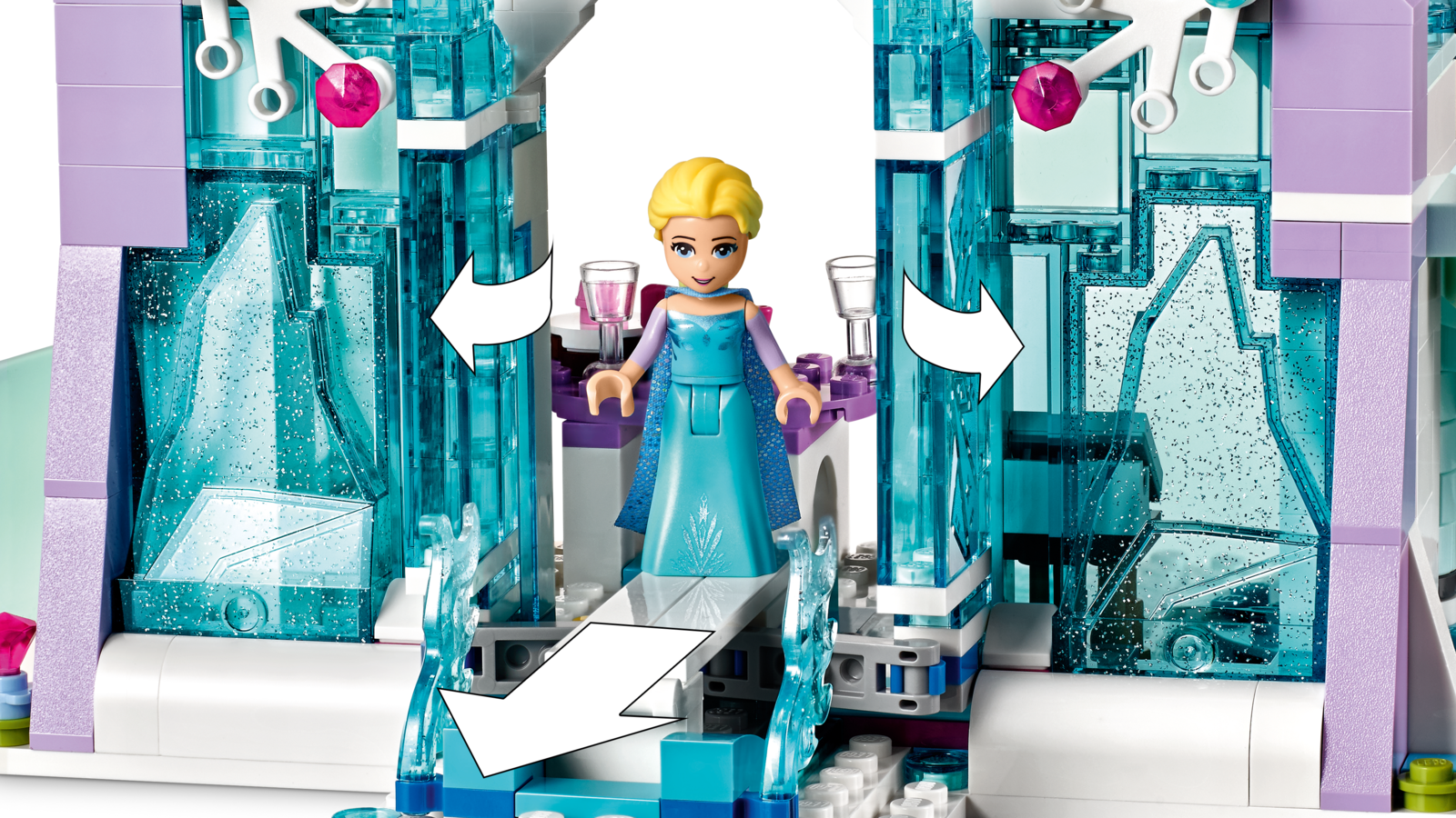 LEGO Disney - Elsa's Magical Ice Palace (43172) image