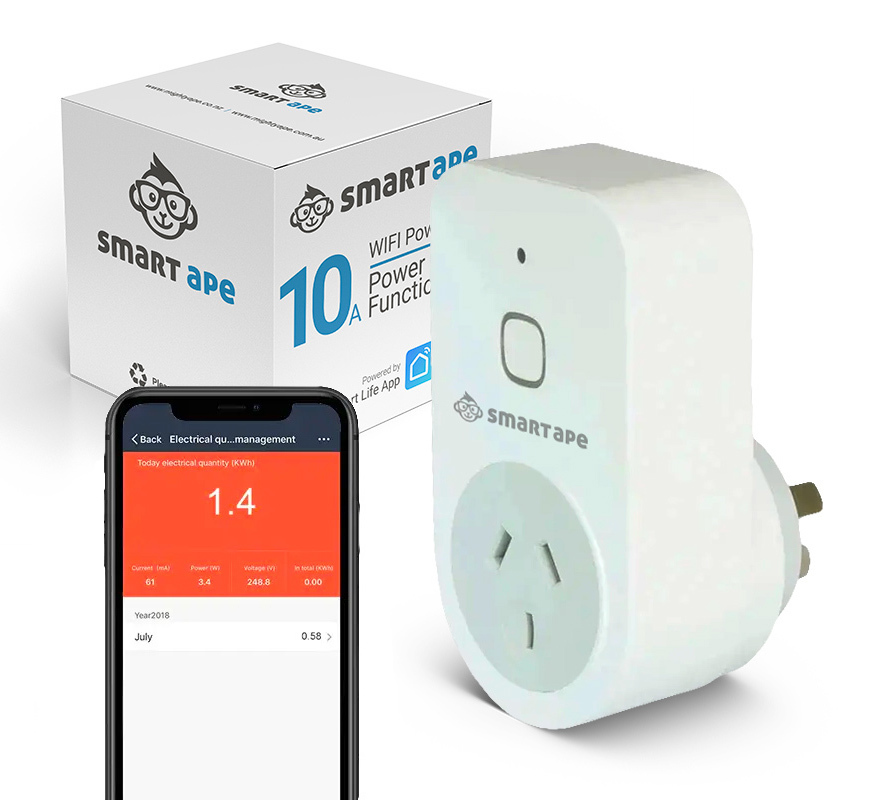 Smart Ape: WiFi Plug With Power Meter image