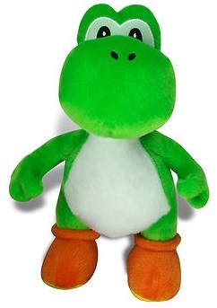 large stuffed yoshi
