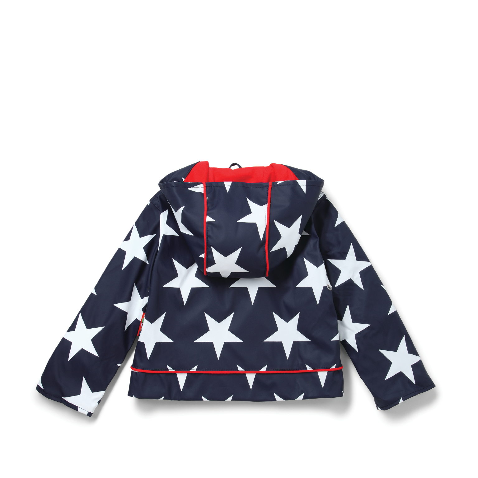 Raincoat Navy Star - Size 1-2