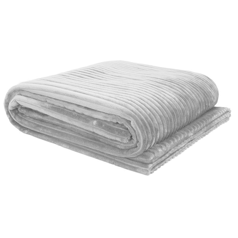 Bambury Silver Channel Ultraplush Throw image