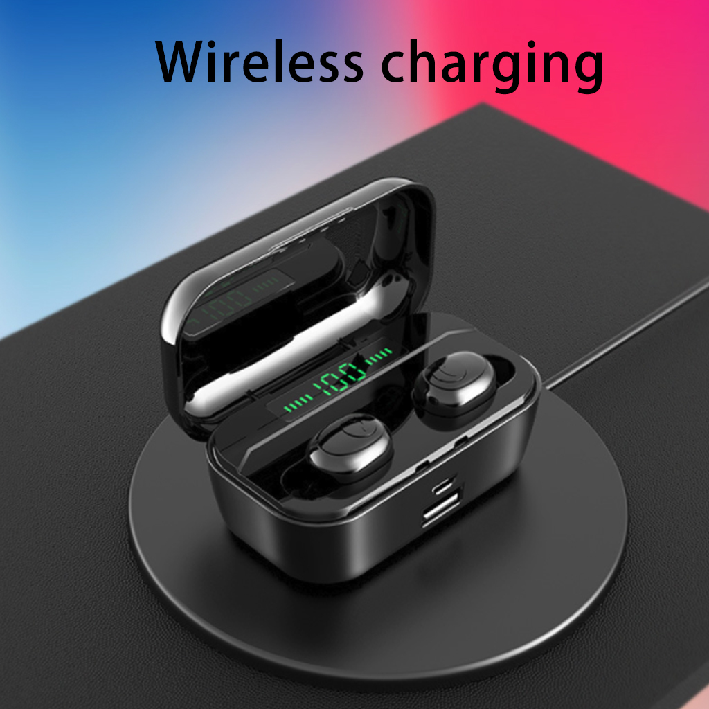 True wireless earbuds with Wireless Charge Case image