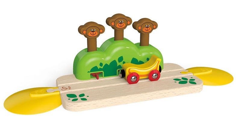 Hape: Monkey Pop Up Track image