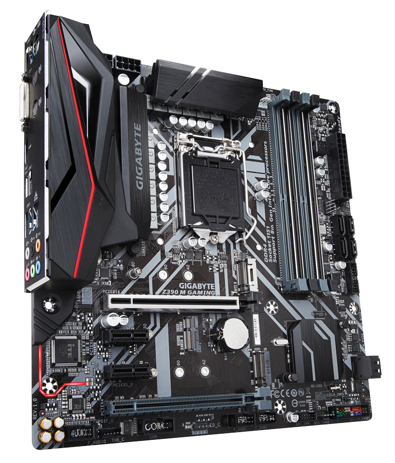 Gigabyte Z390 M Gaming Motherboard image