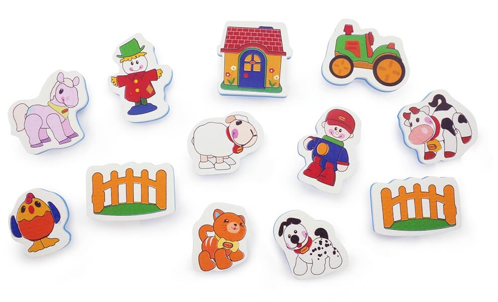 Tolo Toys: Farm - Bath Sticker Set image
