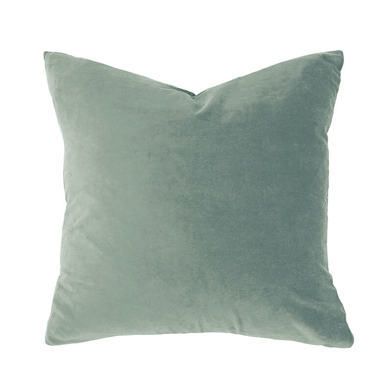 Bambury Eucalyptus Velvet Feather Filled Cushion