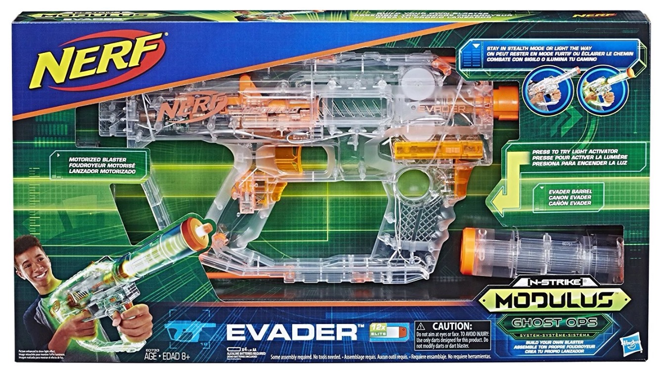 Nerf Modulus: Ghost Ops - Evader Blaster