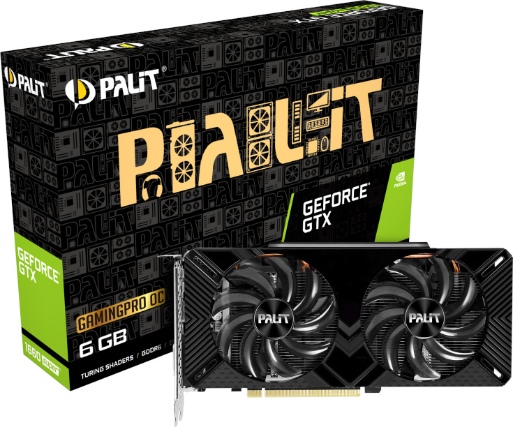 NVIDIA GeForce GTX 1660 SUPER Palit GPU image