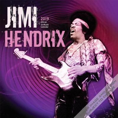 Jimi Hendrix 2019 Square by Inc Browntrout Publishers image