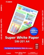 CANON A4 Super White uncoated plain paper (90 gsm / 250 CANON A4 Super White uncoated plain paper (90 gsm / 250