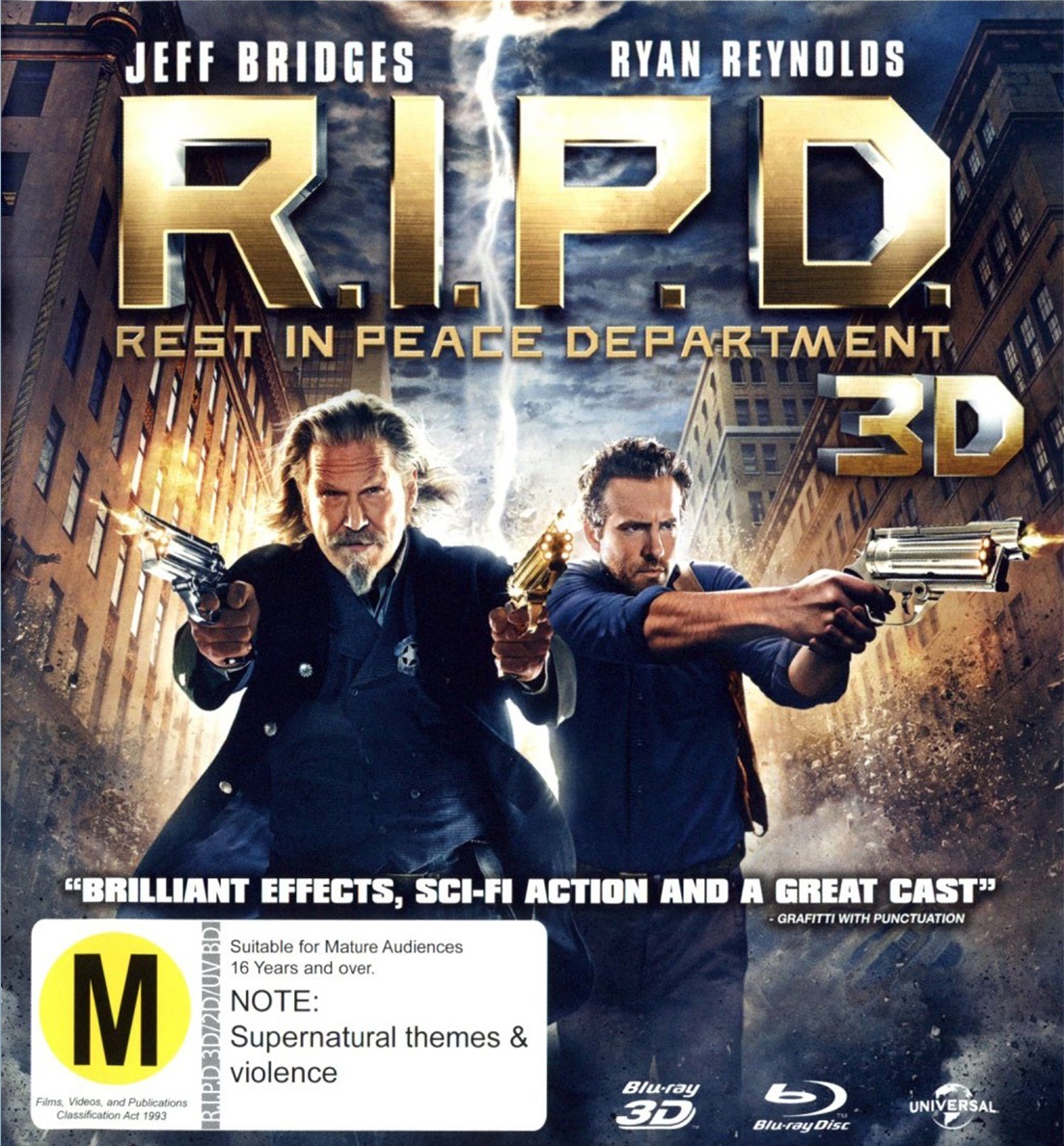 R.I.P.D. on Blu-ray, 3D Blu-ray