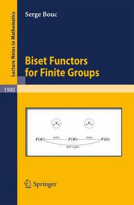 Biset Functors for Finite Groups by Serge Bouc image