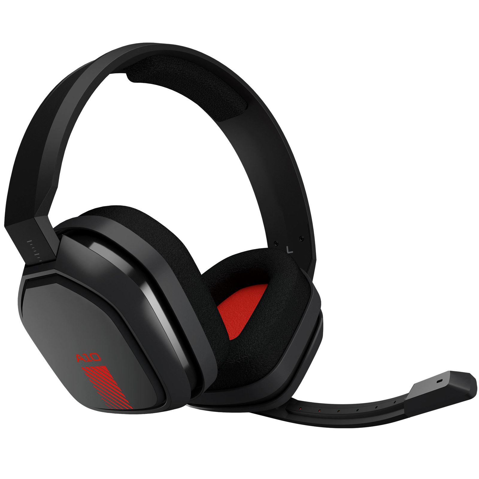 Astro A10 Wired Headset (Grey/Red) on PC, PS4, Xbox One