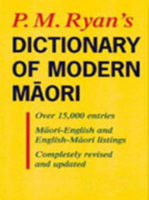 Dictionary of Modern Maori by P.M. Ryan image