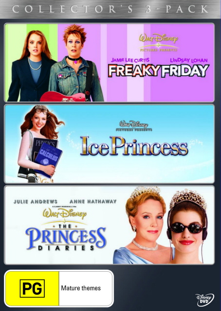 Freaky Friday (2003) / Ice Princess / The Princess Diaries - Collector's 3-Pack (3 Disc Set) on DVD