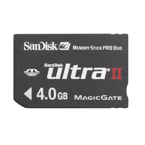 Sandisk Memory Stick Pro Duo Ultra 4GB image