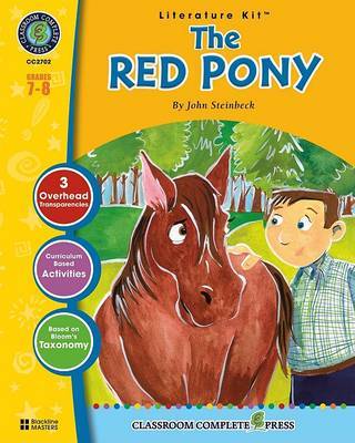 The Red Pony: Grades 7-8 by John Steinbeck image