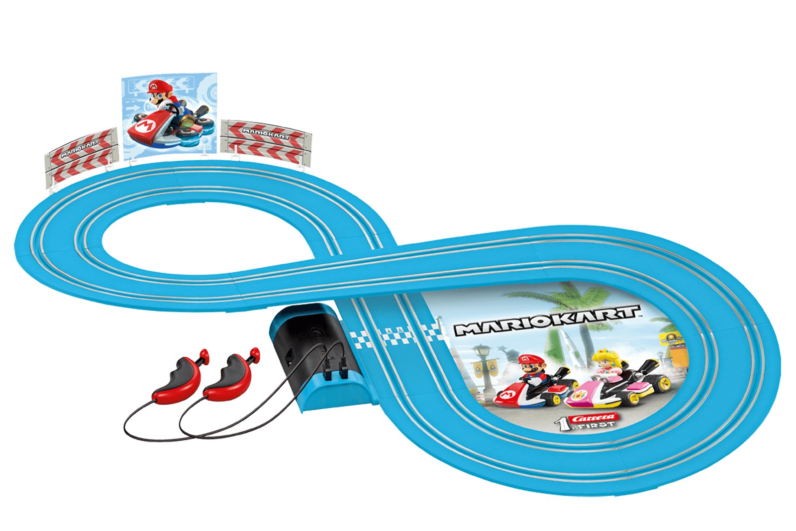 Carrera: First - Mario Kart Slot Car Set (Mario/Peach)