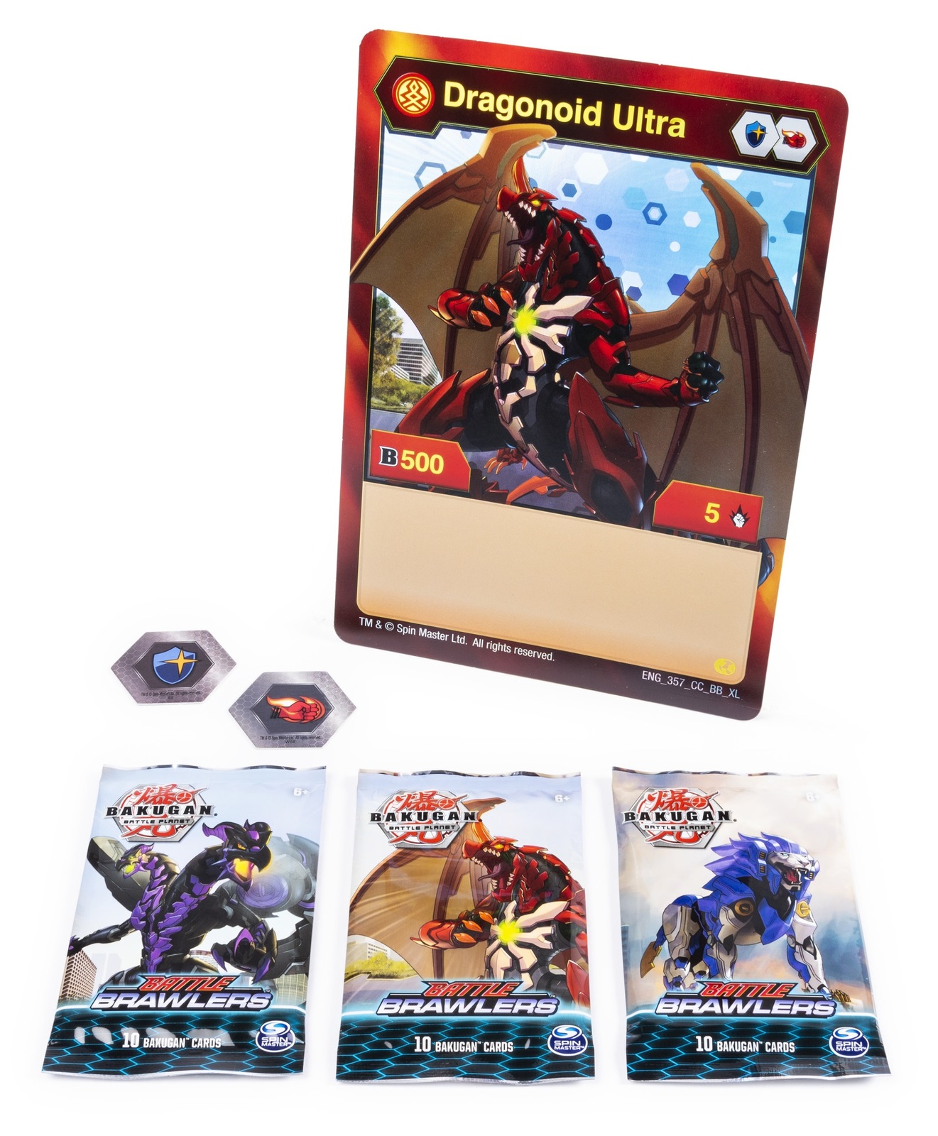 Bakugan Battle Brawlers Planet B500 Haos Serpenteze Ultra 2 Bakucores B500 Card - bakugan roblox games