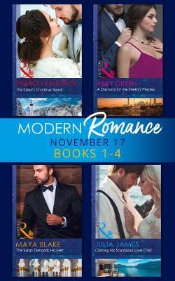 Modern Romance Collection: November 2017 Books 1 - 4 by Sharon Kendrick image