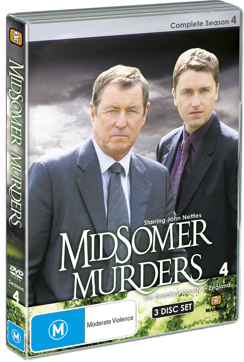 Midsomer Murders - Complete Season 4 (Single Case ) on DVD image