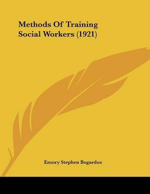 Methods of Training Social Workers (1921) image