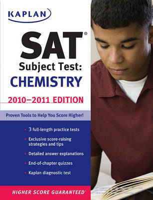 Kaplan SAT Subject Test: Chemistry: 2010-2011 by Claire Aldridge image