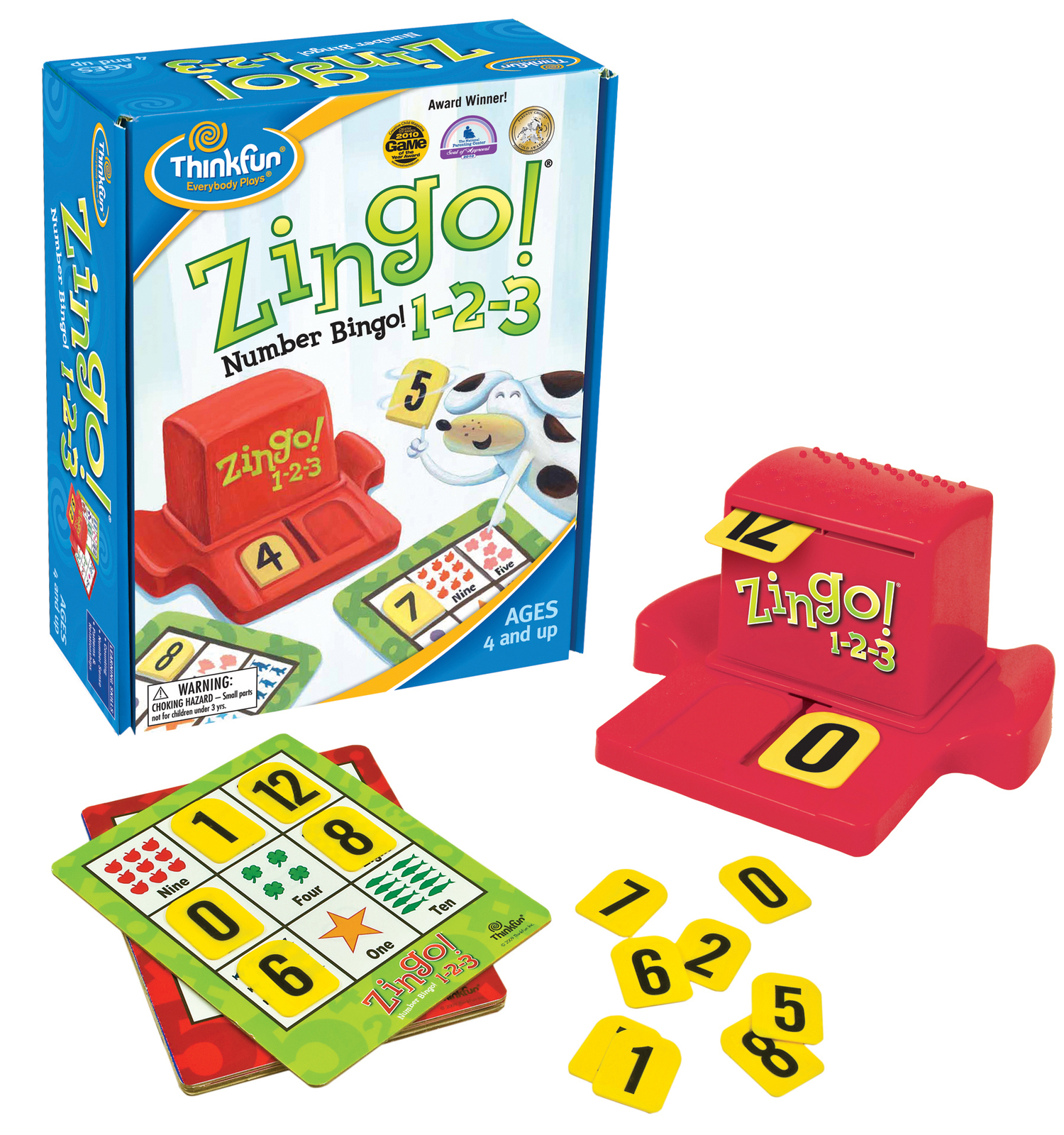 Thinkfun - Zingo! 1,2,3 Game image