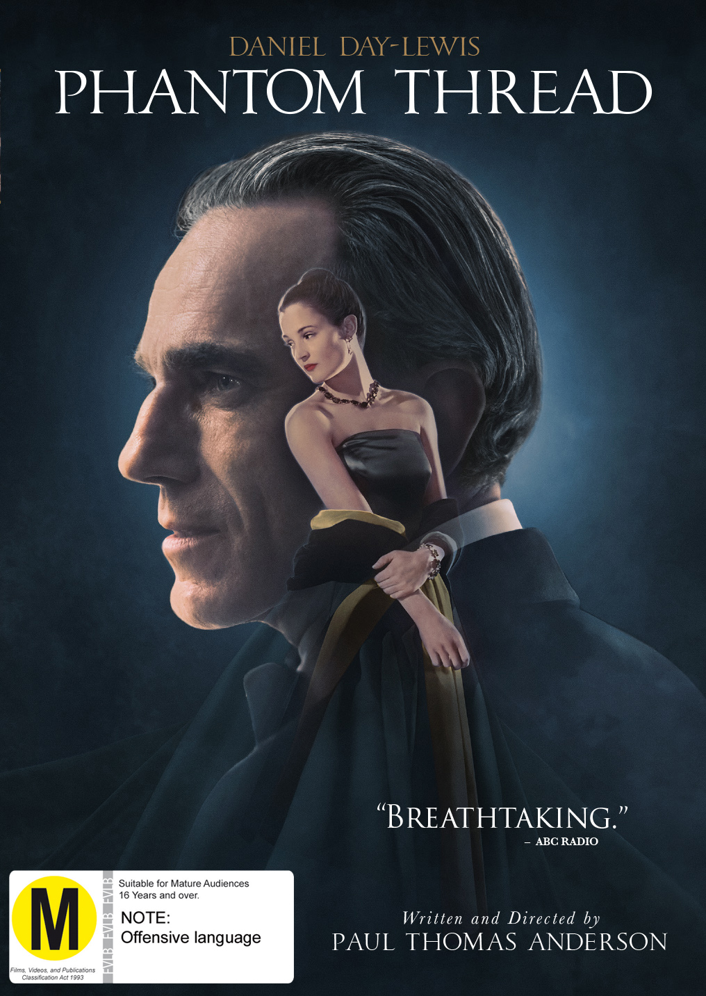 Phantom Thread on DVD image
