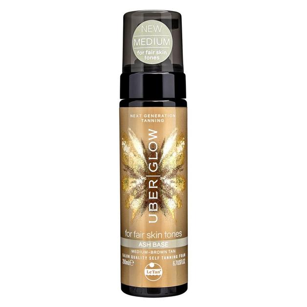 Buy Le Tan Uber Glow Foamed Oil Self Tanning Foam Ash Base (200mL) at Mighty Ape NZ