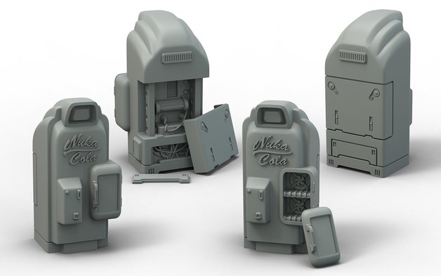 Fallout: Wasteland Warfare – Terrain Expansion: Nuka Cola Machines