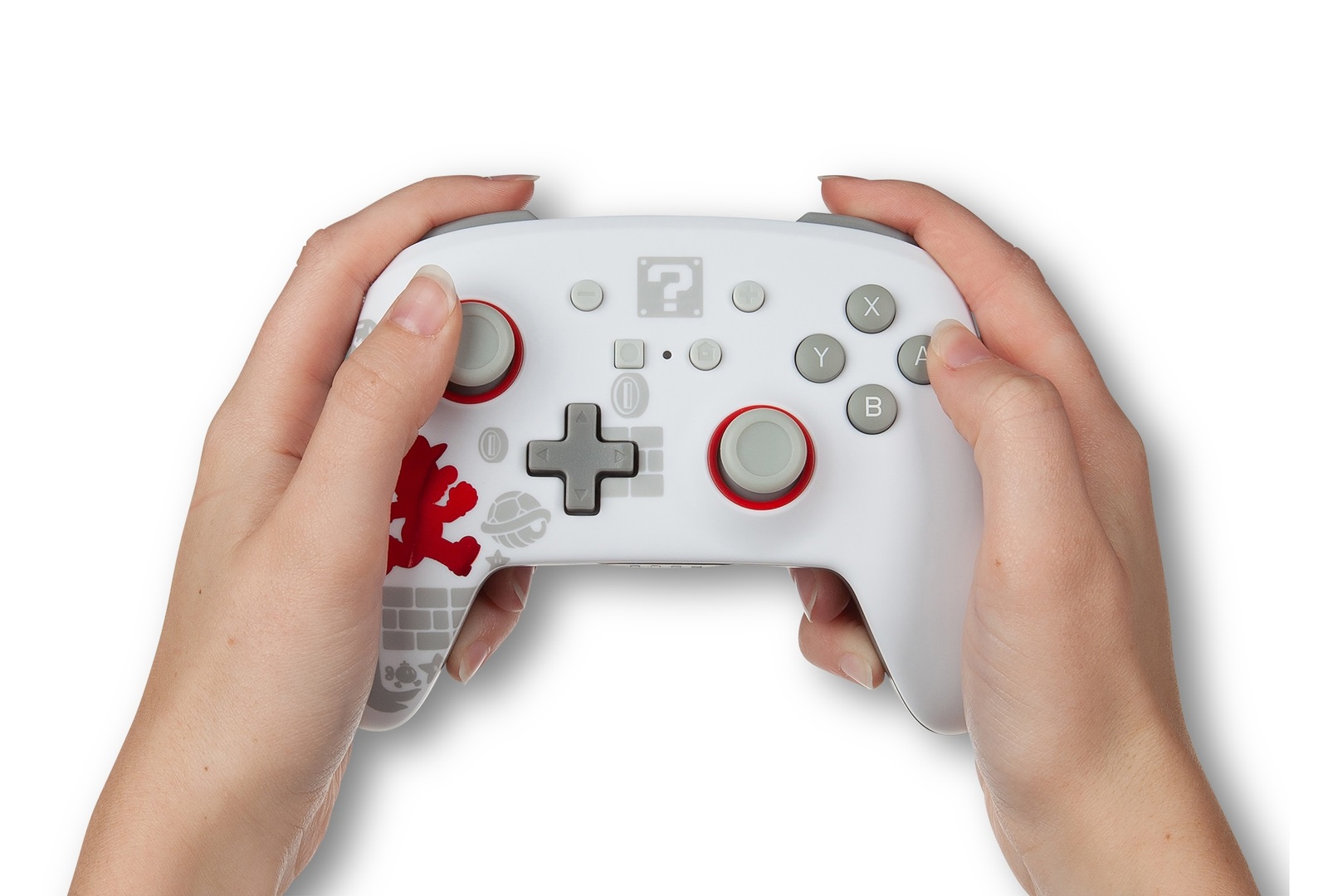 Nintendo Switch Enhanced Wireless Controller Running Mario Switch In Stock Buy Now At 