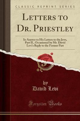 Letters to Dr. Priestley image