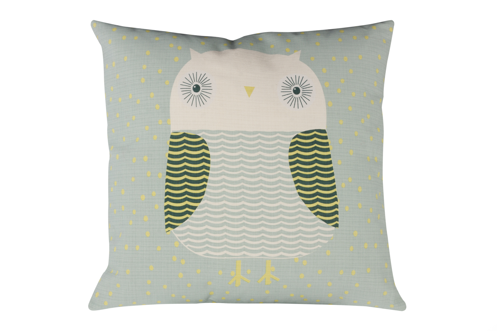 Donna Wilson Cushion - Owl Duck Egg