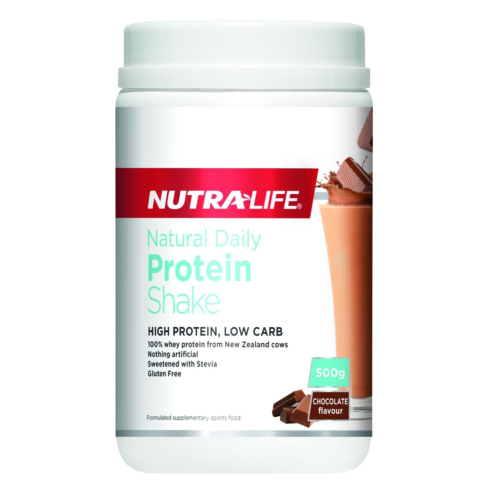Buy NutraLife Natural Daily Protein Powder Chocolate (16 Serves) at