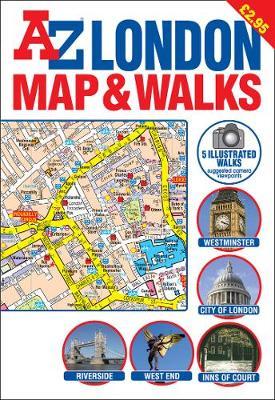 A-Z London Map and Walks by Geographer's A to Z company image