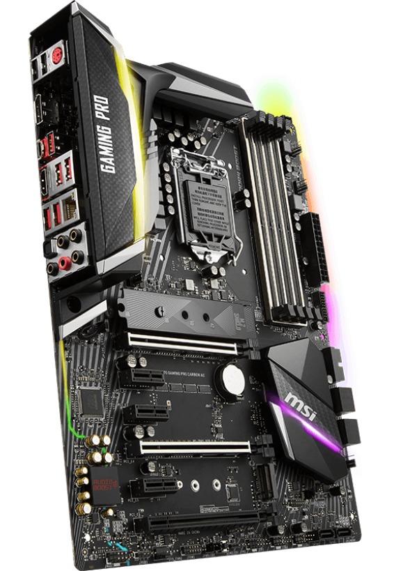 MSI Z370 GAMING PRO CARBON Gaming Motherboard image