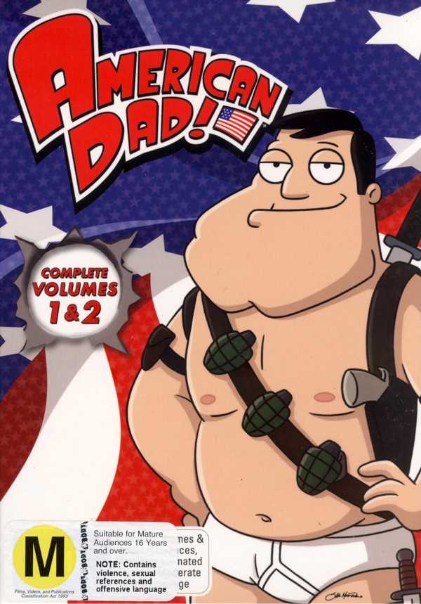American Dad! - Complete Vol. 1 And 2 (6 Disc Set) on DVD image
