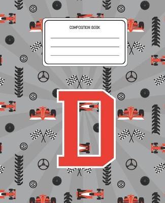 Composition Book D by Racing Cars Composition Books