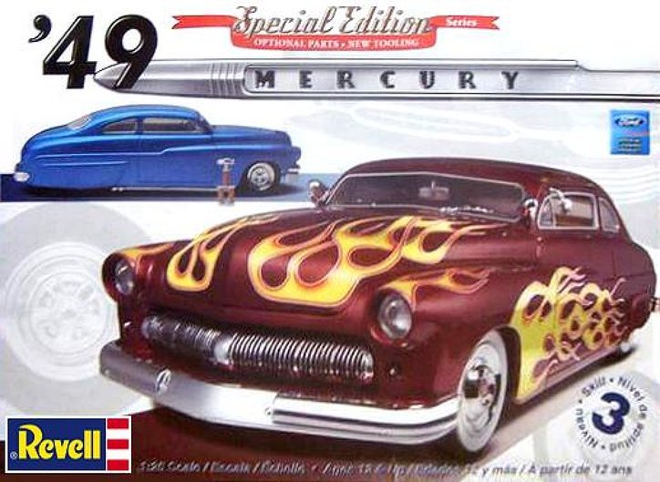 Revell '49 Mercury Custom Coupe 125 Model Kit at Mighty Ape Australia
