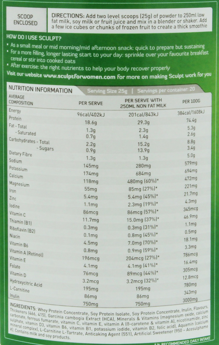 Horleys Sculpt Protein Powder image