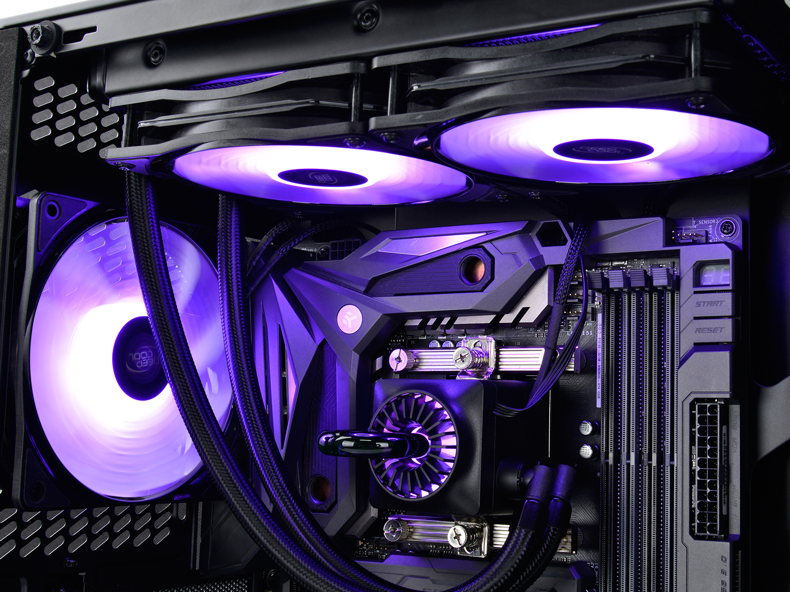 Deepcool: RF120 3-in-1 Customisable RGB LED Fans - 120mm (3-Pack) image