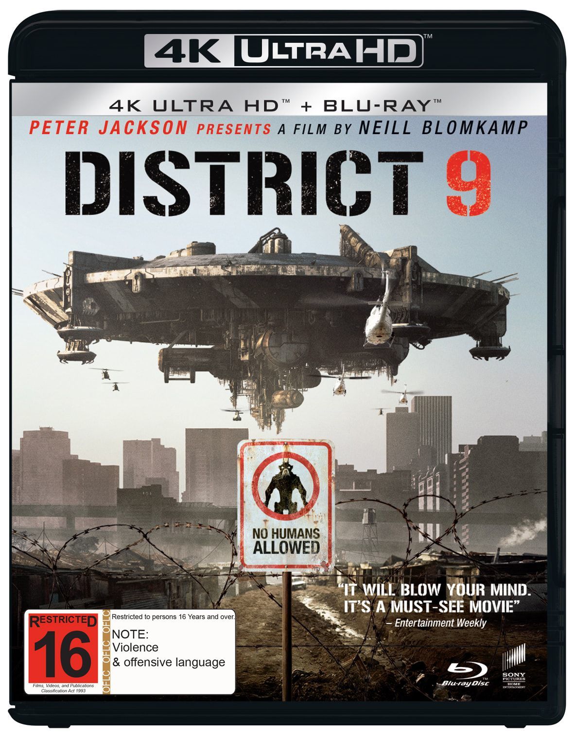 District 9 (4K UHD + Blu-ray) on UHD Blu-ray image